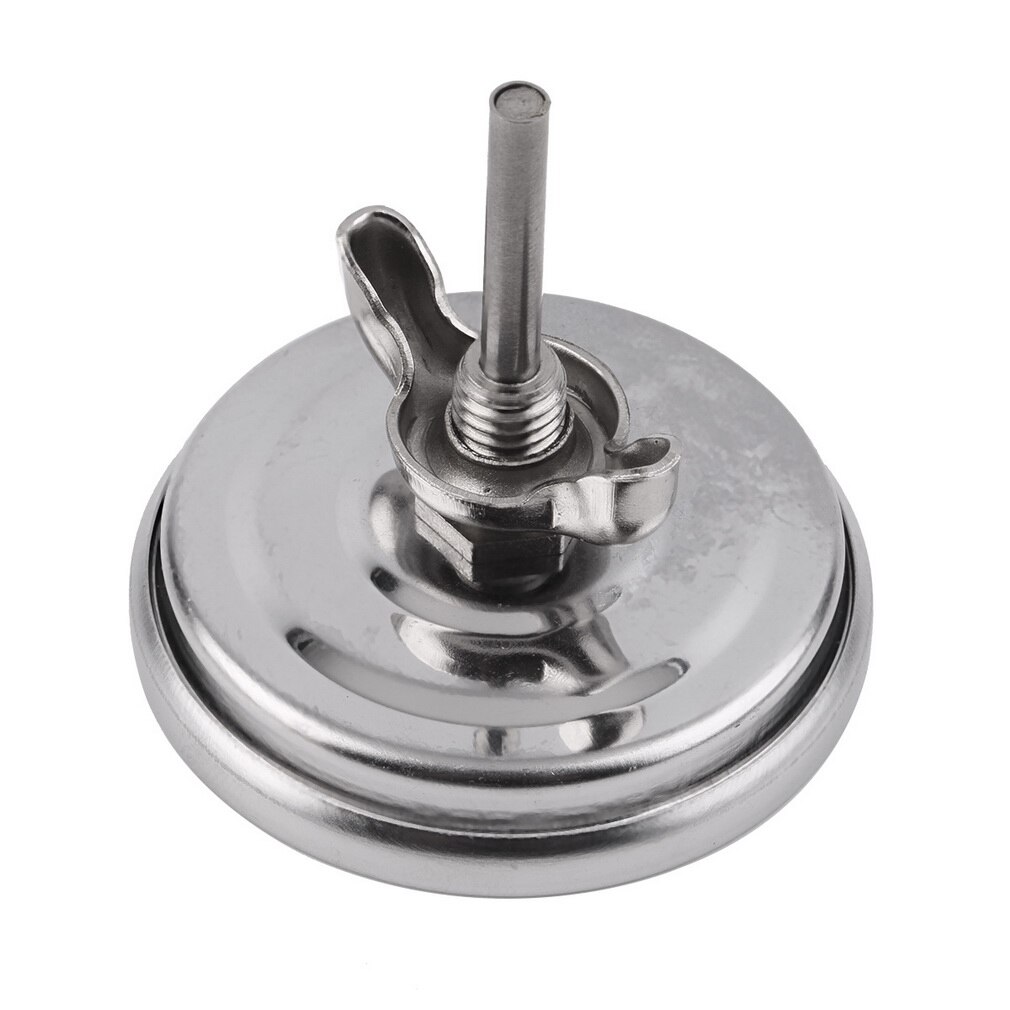 Thermomètre bimétallique de gril de fosse de fumeur de BBQ de thermomètres de four d'acier inoxydable avec la double jauge 500 degrés outils de cuisson