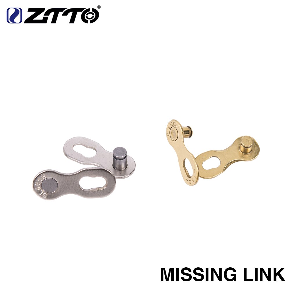 Ztto Mtb Racefiets Ketting Link 11 Speed 10 Missing Link 8 S 9 S Ketting Quick Link 10 S 11 S Zilver Goud 1 Paar
