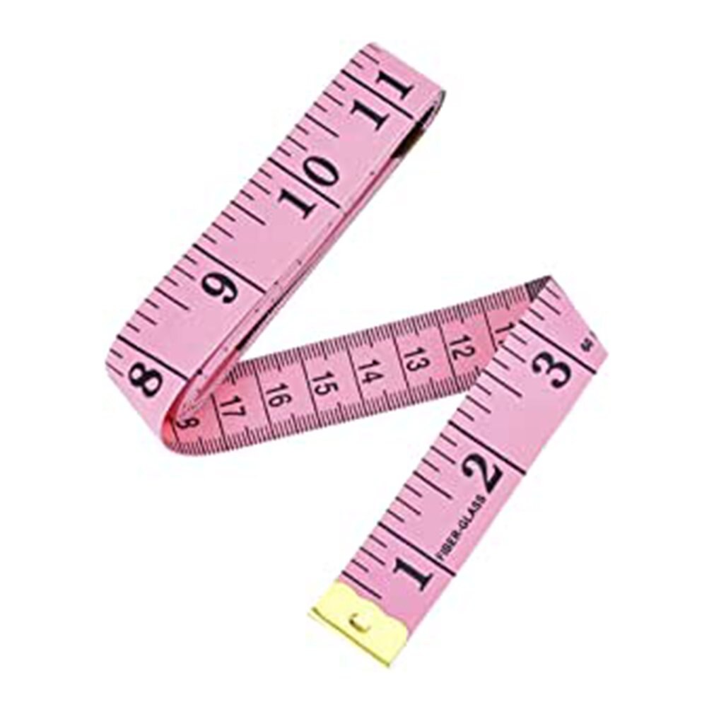 Measuring Tape 1.5M Environmental Pink Sewing Tape Measure Ruler For Sewing Human Body Waist Bust Size Measure Tools
