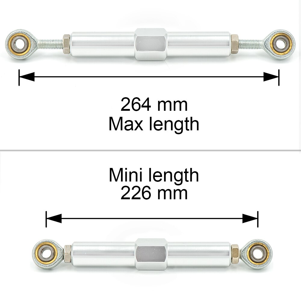 Adjustable Servo Steering Pull Rod for all models with G60 engine vw golf 1,2,3 polo jetta passat corrado: Blue