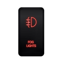 3Amp Fog light switch Accessories Replacement For Toyota FJ Cruiser For 4Runner