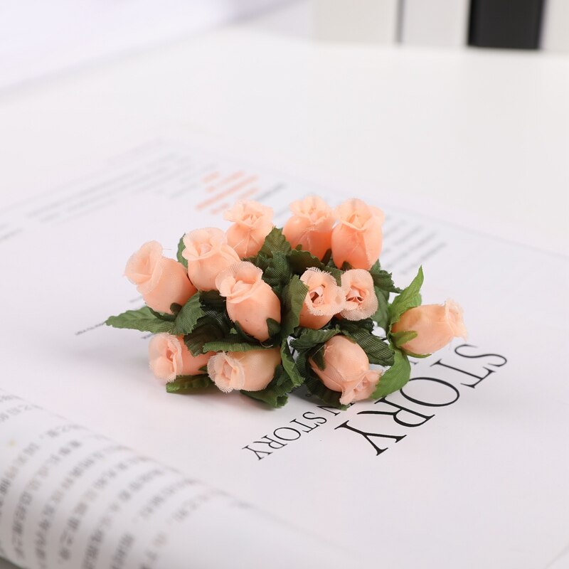 Bouquet de grenade artificielle 12 pièces, décoration de mariage, décorations de noël pour la maison, guirlande Mini fleurs décoratives: 1