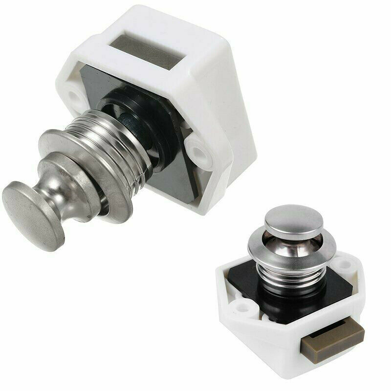 YO-5X Push-Lock Furniture Locks Push-Button Locks For Boat Caravan Motorhome