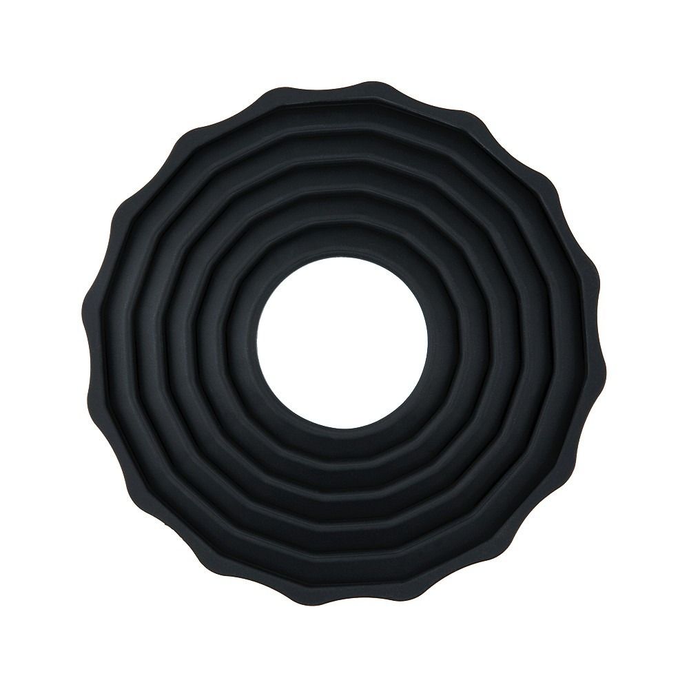 Silikonowy obiektyw kaptur nowy antyrefleksyjne składany odwracalny obiektyw o średnicy 53mm ~ 72mm,73mm ~ 88mm anty-szklany obiektyw aparatu kaptur: Black