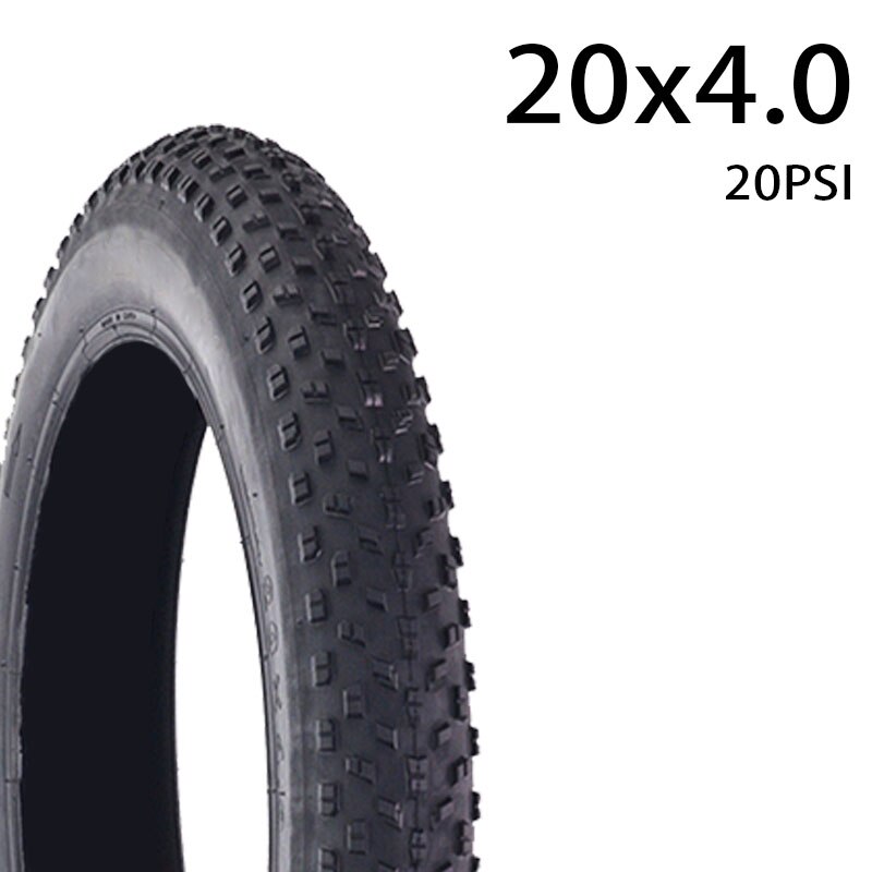 CHAOYANG 20x4.0 MTB Bicycle Tire Anti-slip Electric Snowmobile Bike Front Wheel Beach Fat Tire 20 inch 20PSI Fat Tire