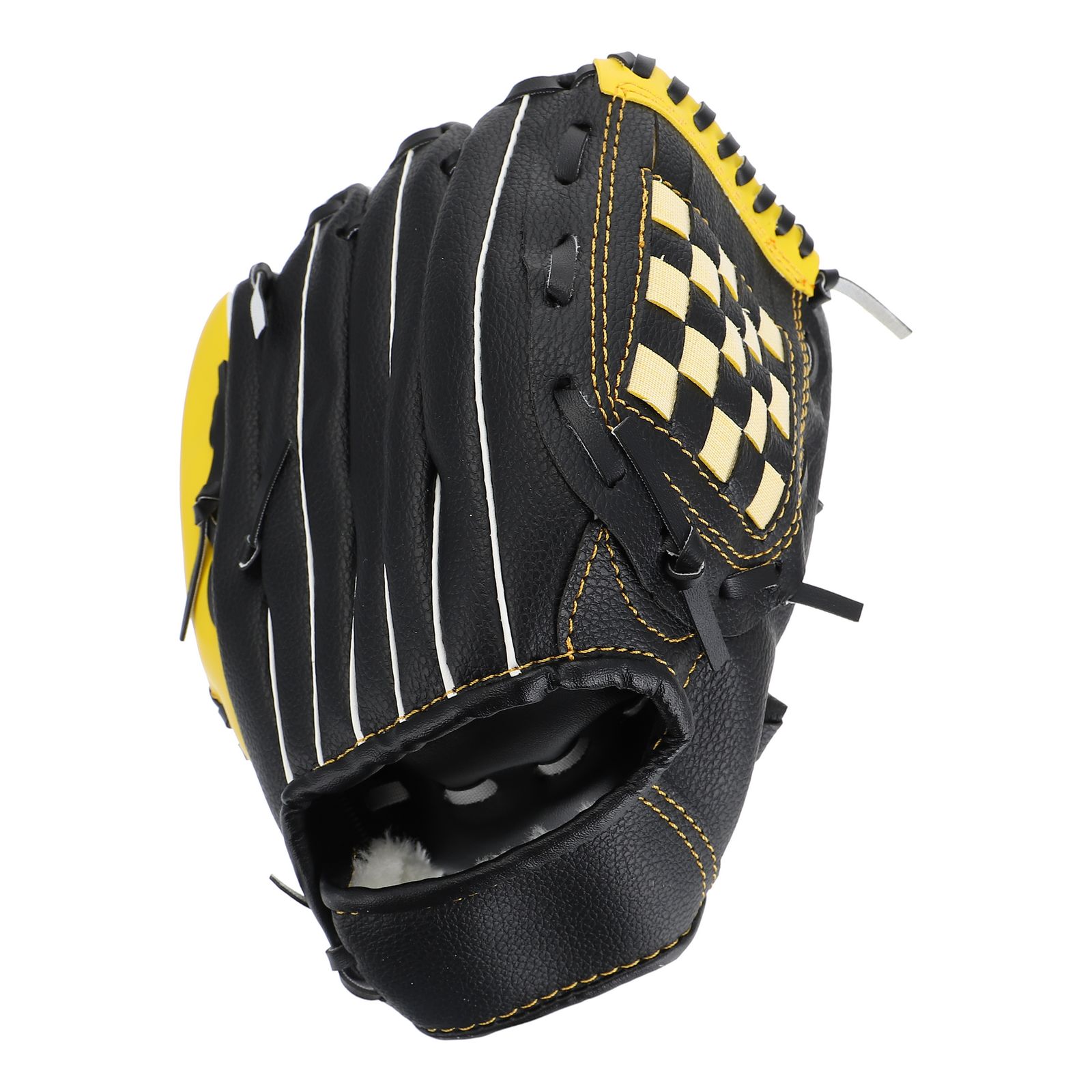 1Pc Baseball Handschuh weicher Ball Sport Handschuh draussen Schutz Handschuhe Größe 10.5/11.5/12,5 Verknüpfungen Hand Für Erwachsene mann Frau Ausbildung: 12.5zoll