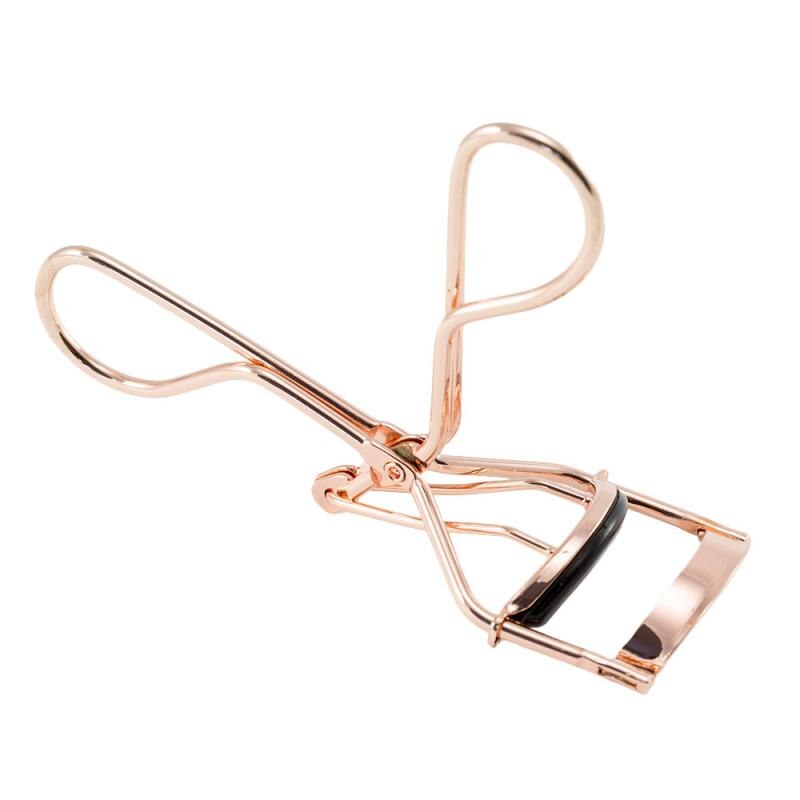 1pc Rose gold Eyelash Curler Eye lashes Curly Long Clip Eyelash Cosmetic Makeup Tools Accessories For Women