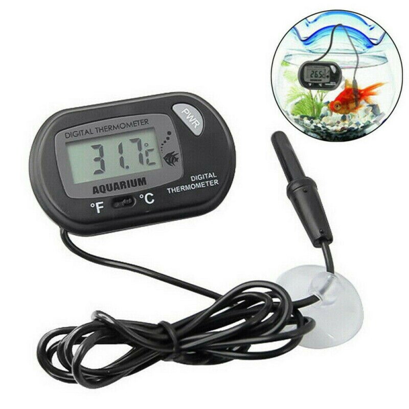 Electronic Temperature Fish Tank Refrigerator Digital Measure Water Temperature Tools Watch Strap Waterproof Probe Celsius