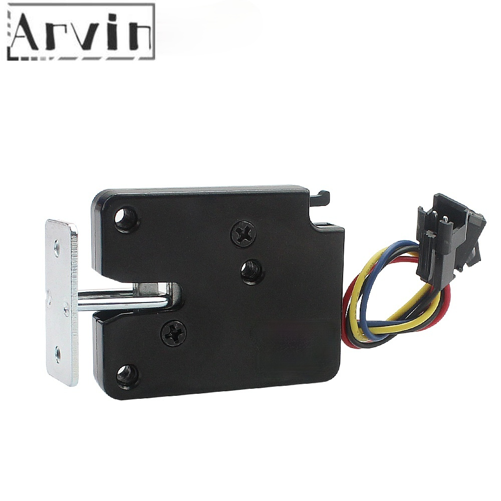 Kleine Onbemande Automaat Elektronische Controle Slot DC3v5v12v Mini Kast Deurslot Locker Elektronisch Slot Mail Lock