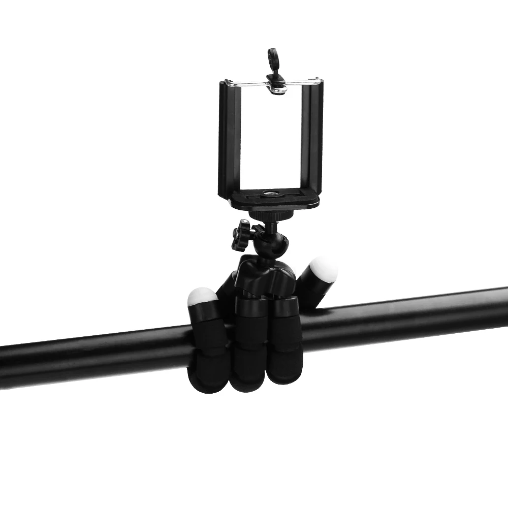 Trépied de téléphone Flexible et réglable, Mini support pour Smartphone, avec télécommande sans fil et Clip pour enregistrement vidéo/Vlogging/Selfie