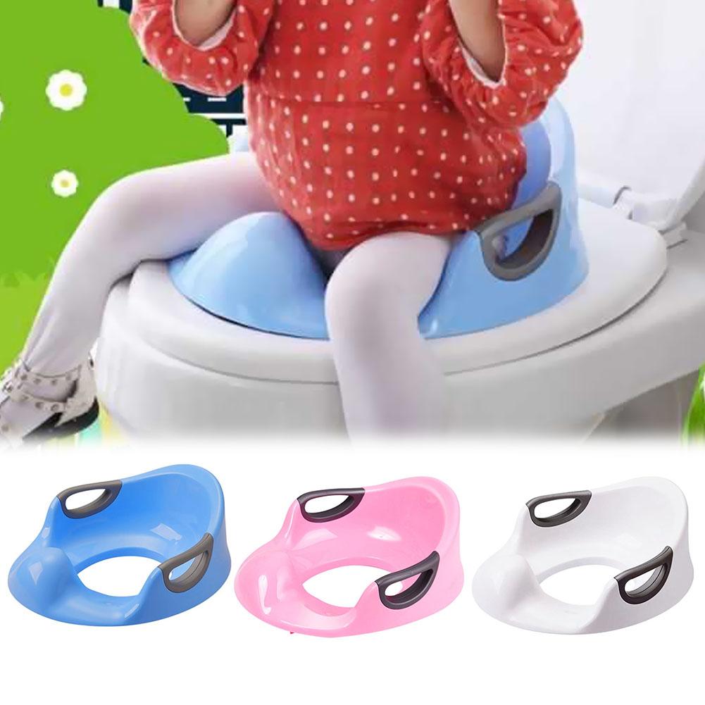 Portable Toilet Ring Safe Seat Comfortable Assistant Training Assistant Urinal Toilet Potties with Armrest for Girl