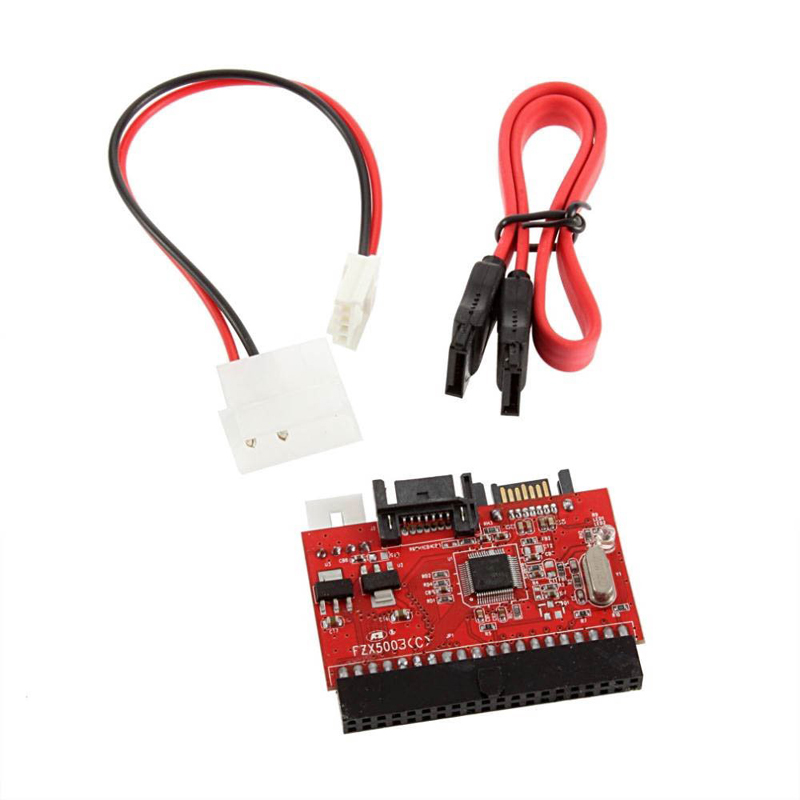 Adaptateur 2 en 1 SATA vers IDE, convertisseur IDE vers SATA, 40 broches, 2.5 pouces, pilote de disque dur, prise en charge pour ATA, HDD, CD, DVD, carte adaptateur Riser