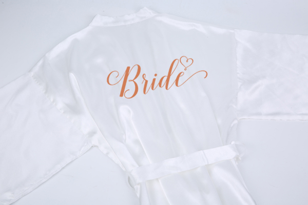 Champagner-Bademantel für Braut, Satin--Seiden-Kimono, Damen, Brautparty, Schwester, Team, Mutterparty, Nachtwäsche, Brautjungfer, Hochzeit, kurze Roben