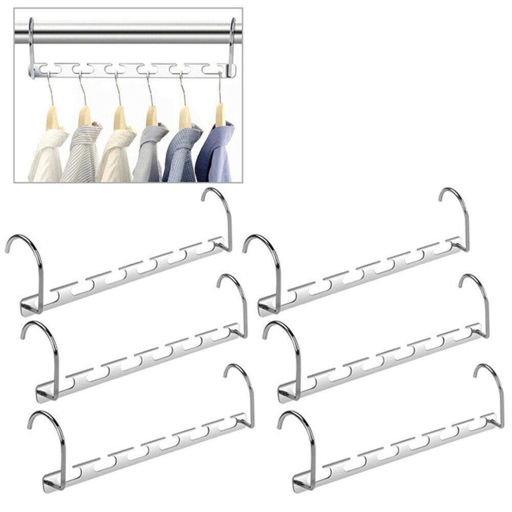 Folding Metal Wonder Hanger Max Closet Space Saving Storage Rack Hanger Storage Cabinet Closet Drying Rack Tool Clothes