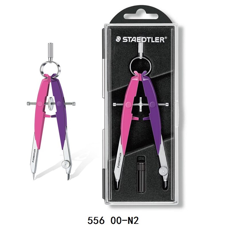 Staedtler 556 accurate Compasses Student Engineering drawing drafting tools Metal body: 556 00-N2
