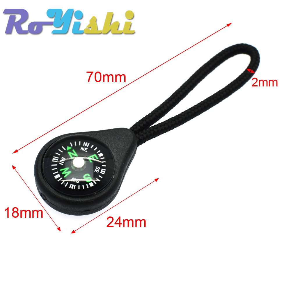 10 Pcs/Pack Zipper Pulls Cord Ends Strap Lariat Black For Apparel Accessories: DULL