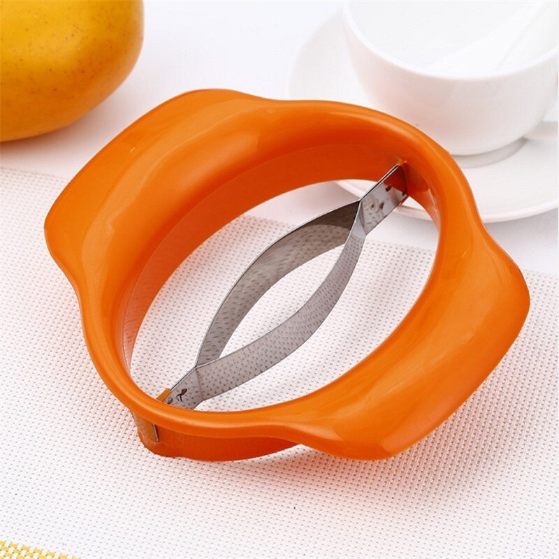 1pcs Mango Splitter Slicer Fruit Cutter Pitter Craft Kitchen Tool Stainless Steel Kitchen Gadget Accessories Peach Slicer Cutter