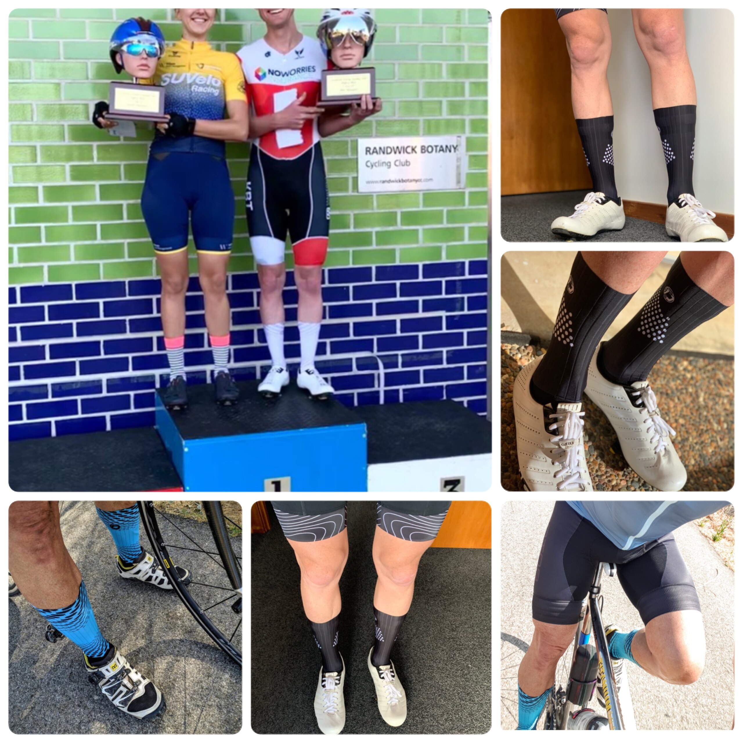 Fietssokken hoge snelheid aero racefietssokken dubbele gelstrips antislip fietssokken mtb race dames heren eu m maat cool dry