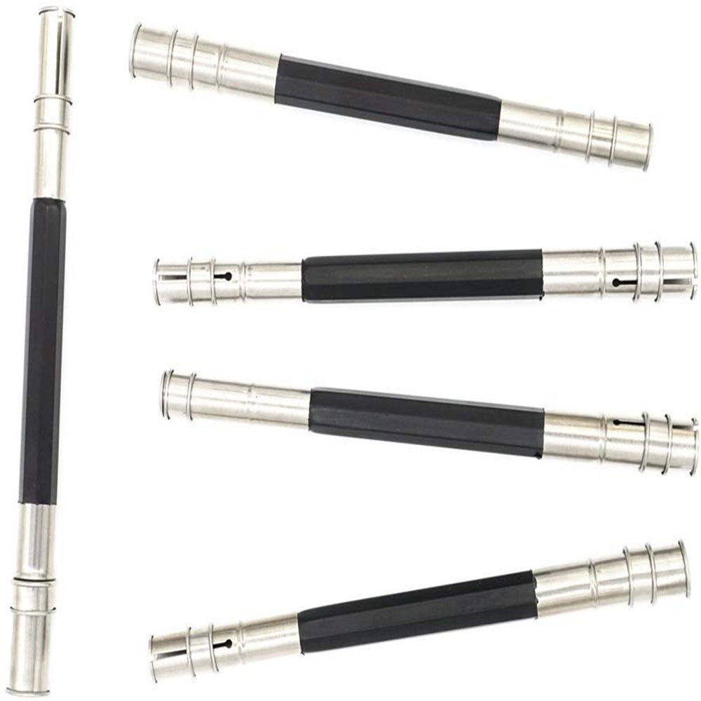 Adjustable Dual Head Extender Pencil Holder Lengthener Pencil Art Craft Hobby Makeup Eyeliner Pencil Sketch Write Drawing Tool