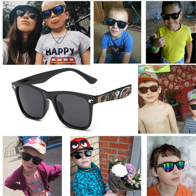 Kids Sunglasses lovely Sunglasses Mosaic Boys Girls Pixel Eyewares