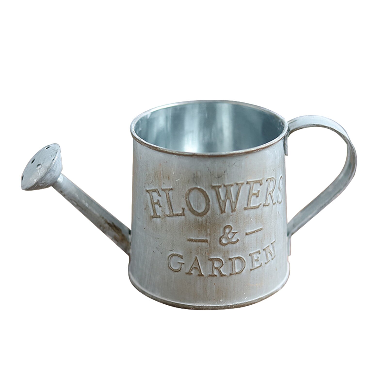Water Cans Tin Shower Flower Bucket Toy Bucket Wild Flower Bucket Home Decoration: A
