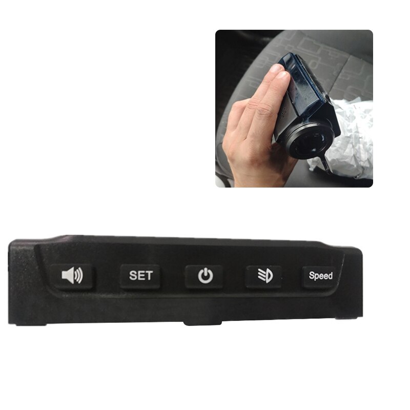 Cubierta de Monitor LCD para Scooter KUGOO S1 S2 S3 de 8 pulgadas con mango de freno acelerador, cubierta de lámpara LED