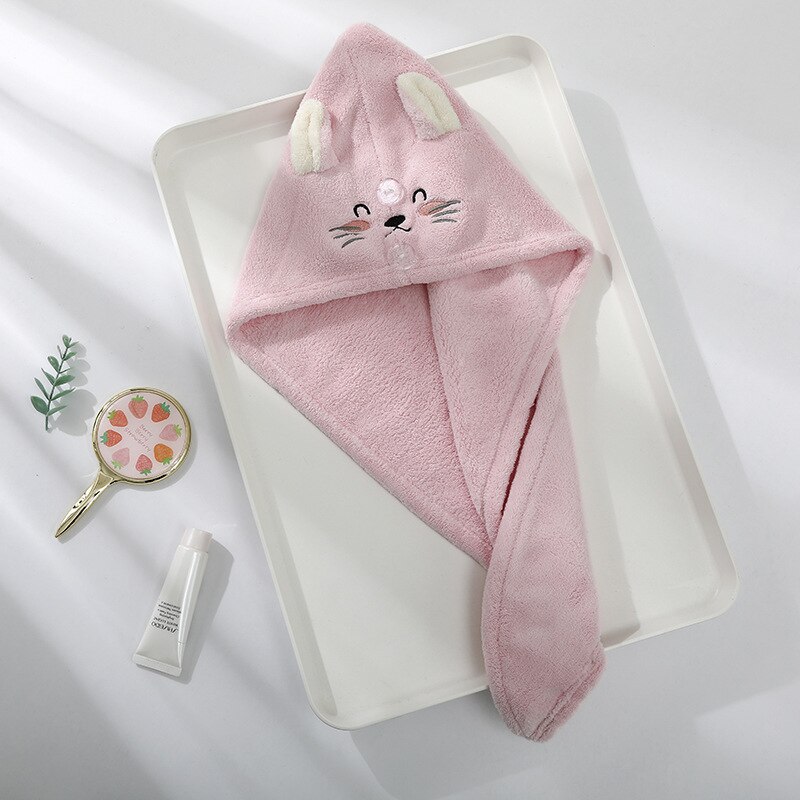 Kvinnor mikrofiber handduk hår handduk badlakan för vuxna hem frottéhanddukar badrum serviette de douche turban för torkning av hår