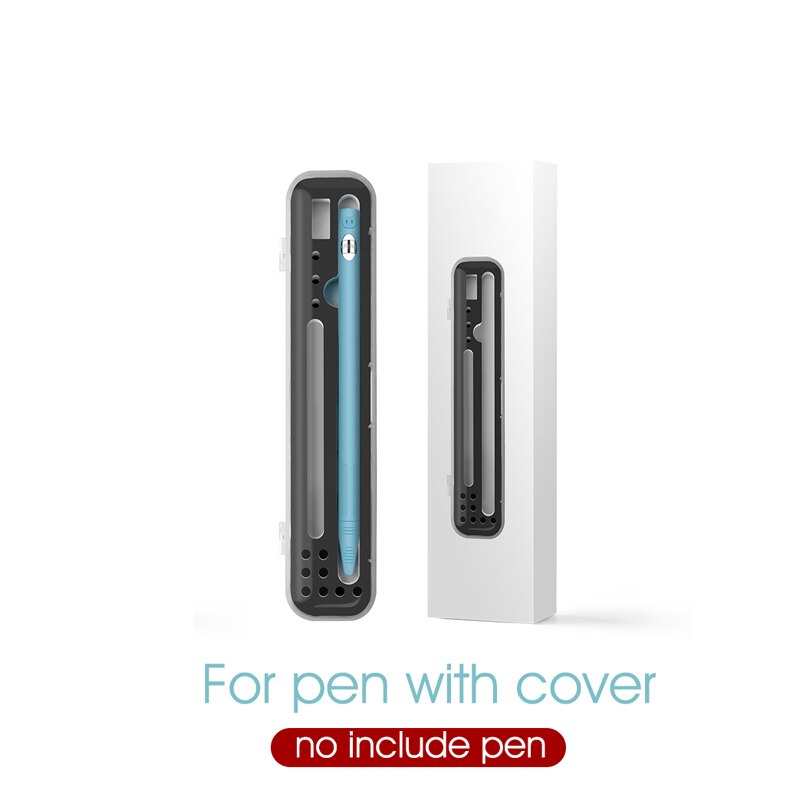 CASPTM a prueba de golpes Portable Clear Travel carry Case Holder para Ipad Pencil caja protectora para Apple Pencil 1 2 accesorios: 02