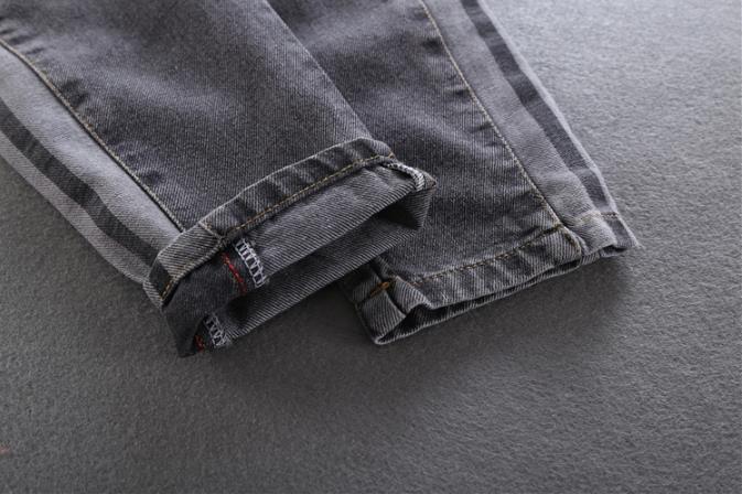 Nuevos pantalones vaqueros para chicos, ropa para niños, pantalones vaqueros de 2 a 6 años, pantalones vaqueros grises de lavado informal, pantalones vaqueros clásicos
