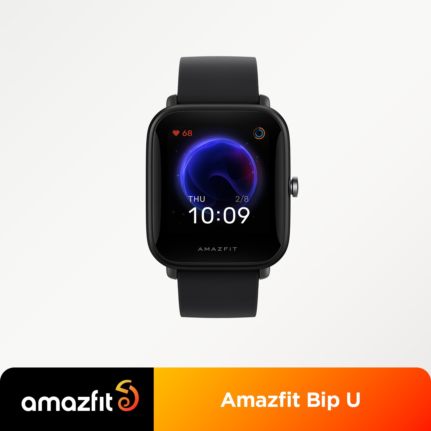 Amazfit – montre connectée Bip U, Version globale, moniteur d'activité physique, résolution 320*302, 60 Modes de Sport, Notification de Message