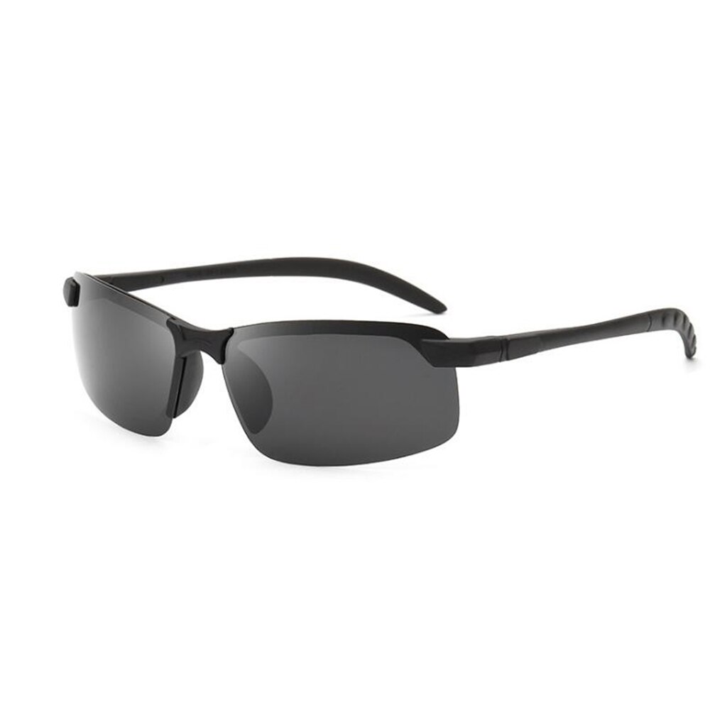 AIELBRO polarizado gafas fotocrómicas de ciclismo gafas de ciclismo para deportes al aire libre hombres mujeres gafas de sol de bicicleta gafas de sol: PC-BLACK BLACK