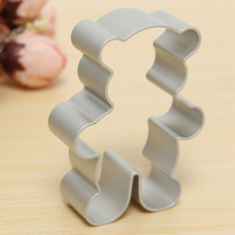 Biscuit Mold Cookie Leuke 3D Beer Vorm Cookie Cake Bakvormen Mould Metalen Legering Fondant Cookie Cutters Biscuit Mold