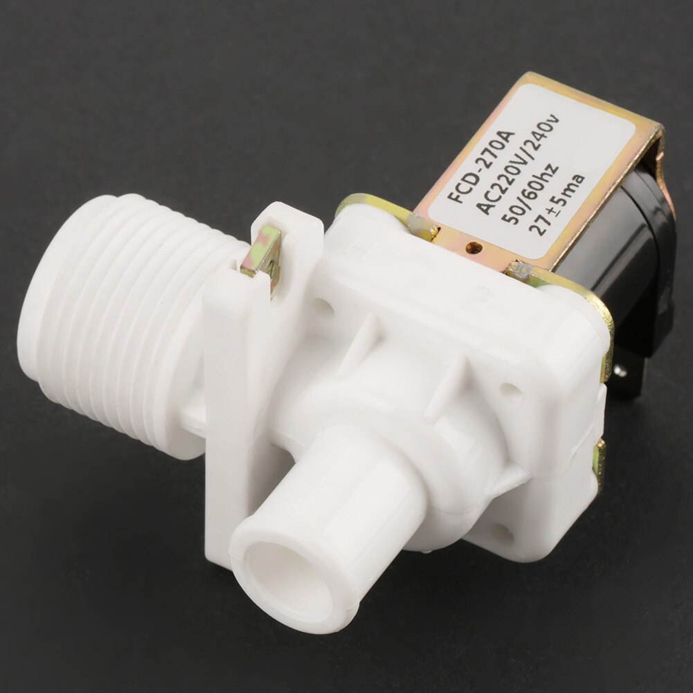 FCD270A Washing Machine Water Inlet Electric Solenoid Valve Magnetic Water Air AC 220V/240V BSPP 3/4”