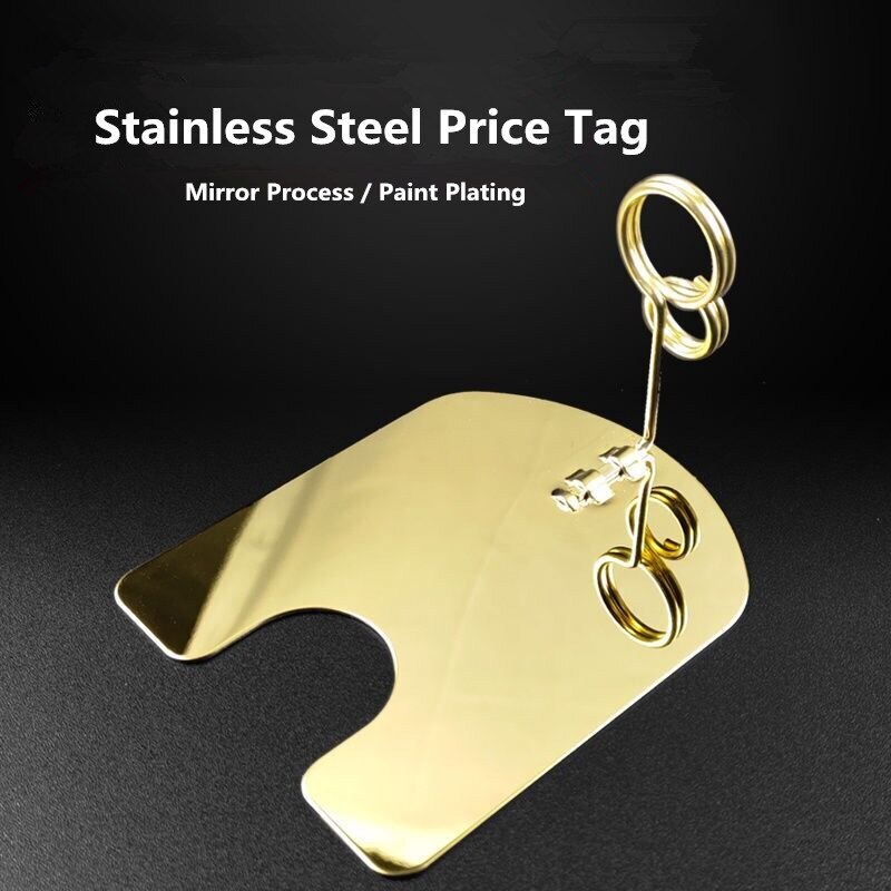 Tabletop Menu Label Harp-Clip Table Number Recipe Holder ReservedPlace Card Holder Stand For Restaurants Wedding Banquets