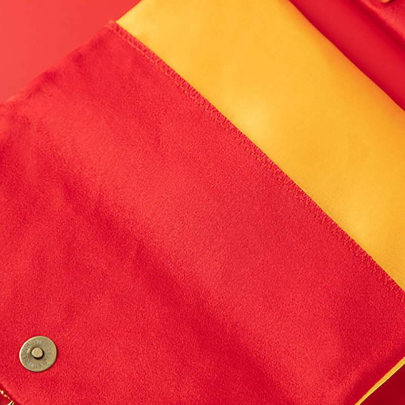 chino tradicional brocado monedero bolsa joyería bolsa bordado organizador bolsillo para Festival de boda