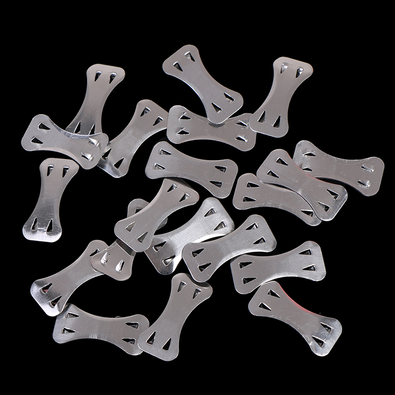 20 unids/set hebilla de vendaje elástico estilo Metal de aluminio Clip para vendas elásticas vendajes deportivos sujetar Clips con gancho