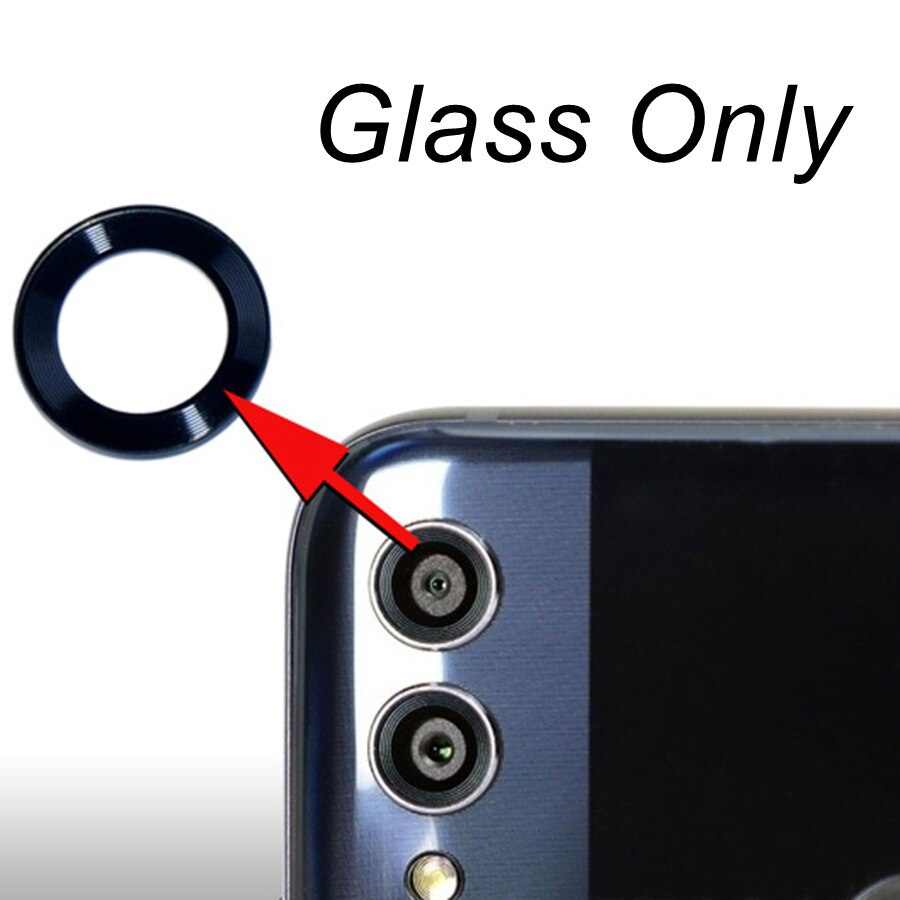 Tylna kamera szklany obiektyw dla Huawei Honor 9 9i 9N 9X 9S 9C 9A Pro 10 20 30 50 60 Pro 10X Lite 8X X8 części zamienne
