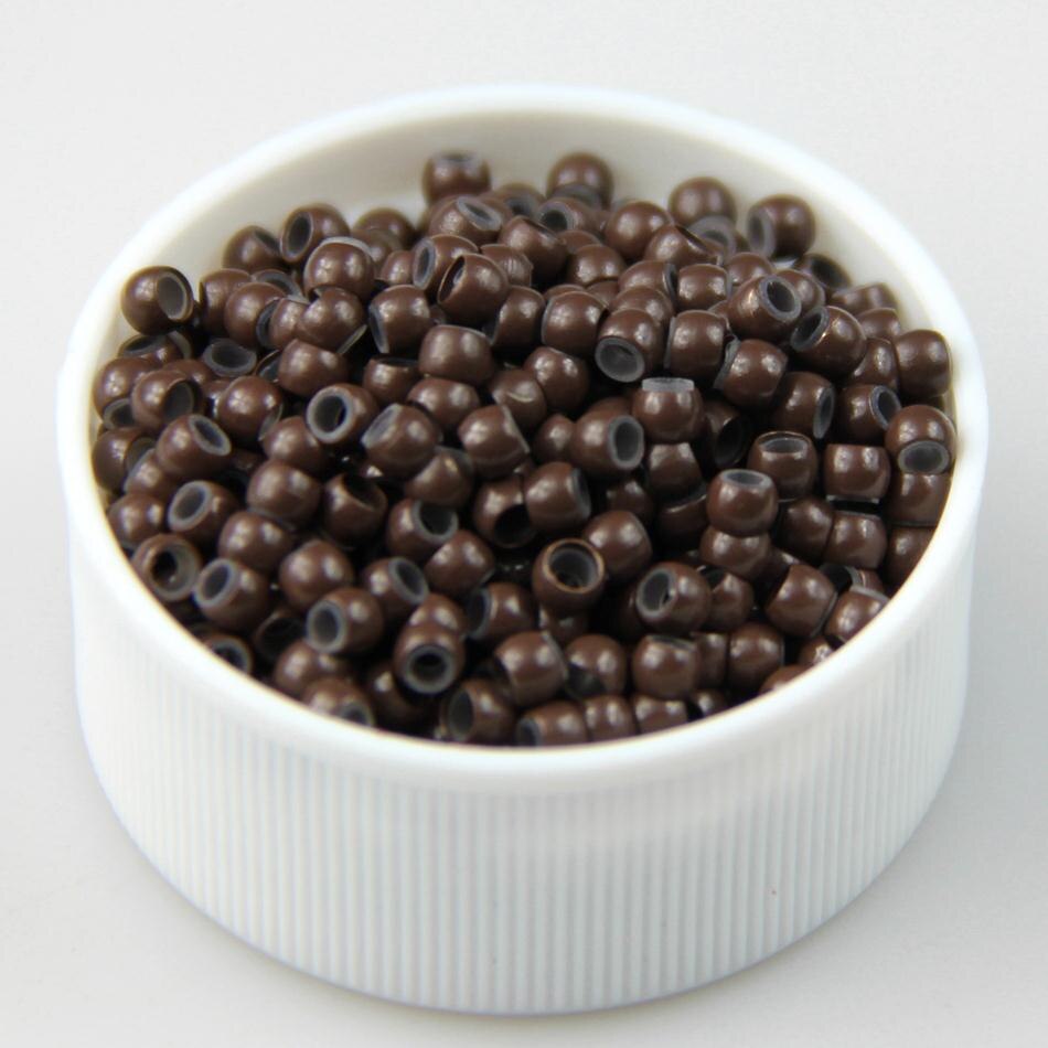 Silicone Micro Beads Nano Rings Hair Extension Kits 500pcs/bottle Silicone Liner Hairstylist Dedicated Hair Extension Tools