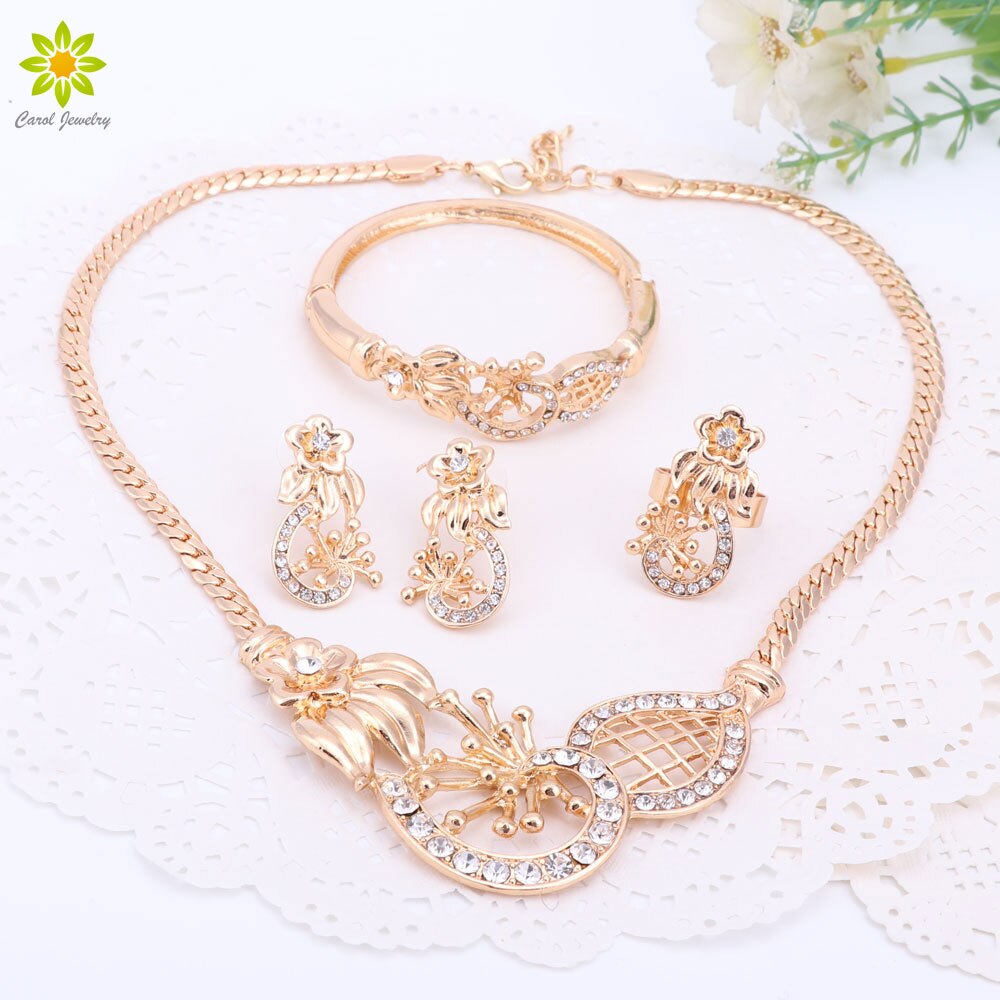 African Wedding Jewelry Sets African Women Necklace African Beads Jewelry Sets Indian Jewelry