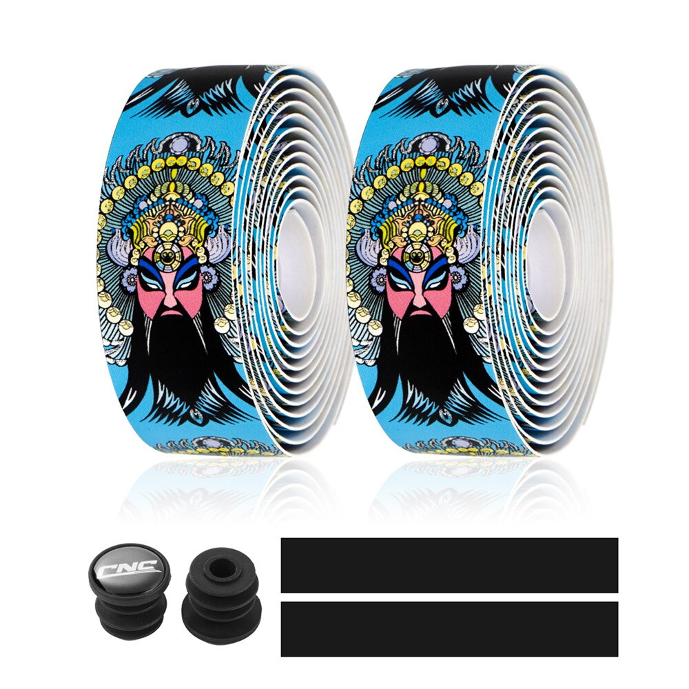 CHOOEE Bicycle Handlebar Tape Anti-Vibration Bike Tape Wrap Cycling Road Bike Handle Bar Tapes: Opera artist