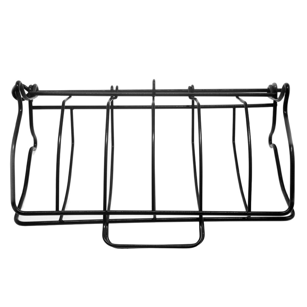 Non-Stick Rib Shelf Stand Barbecue Rib and Roast Rack Stainless Steel Grilling BBQ Chicken Beef Ribs Rack Grilling basket: Default Title