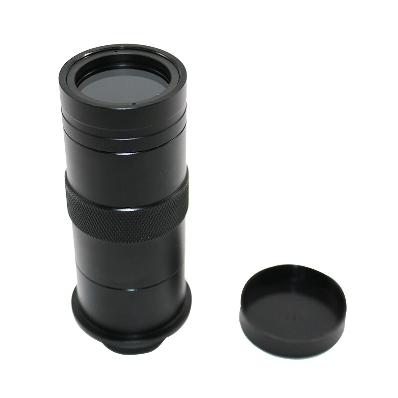 100X Industriële Microscoop Optische Lens C-Mount Zoom Monoculaire Lens Oculair Voor Usb Industriële Camera Zoom Verhouding 15:1