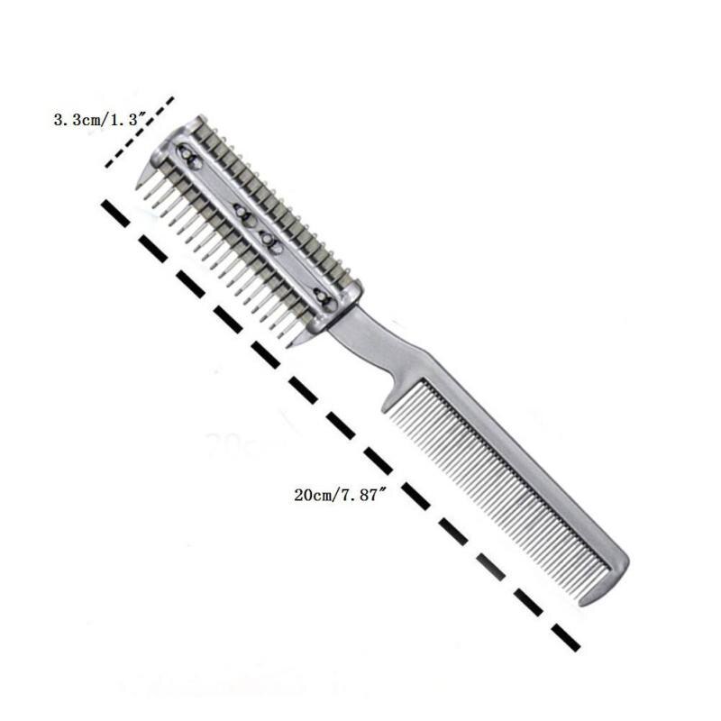 Pet Trimmer cepillo de estética para mascotas de acero inoxidable de mascota perro gato Pin peine cabello derramamiento aseo peine para pulgas herramienta para cachorro