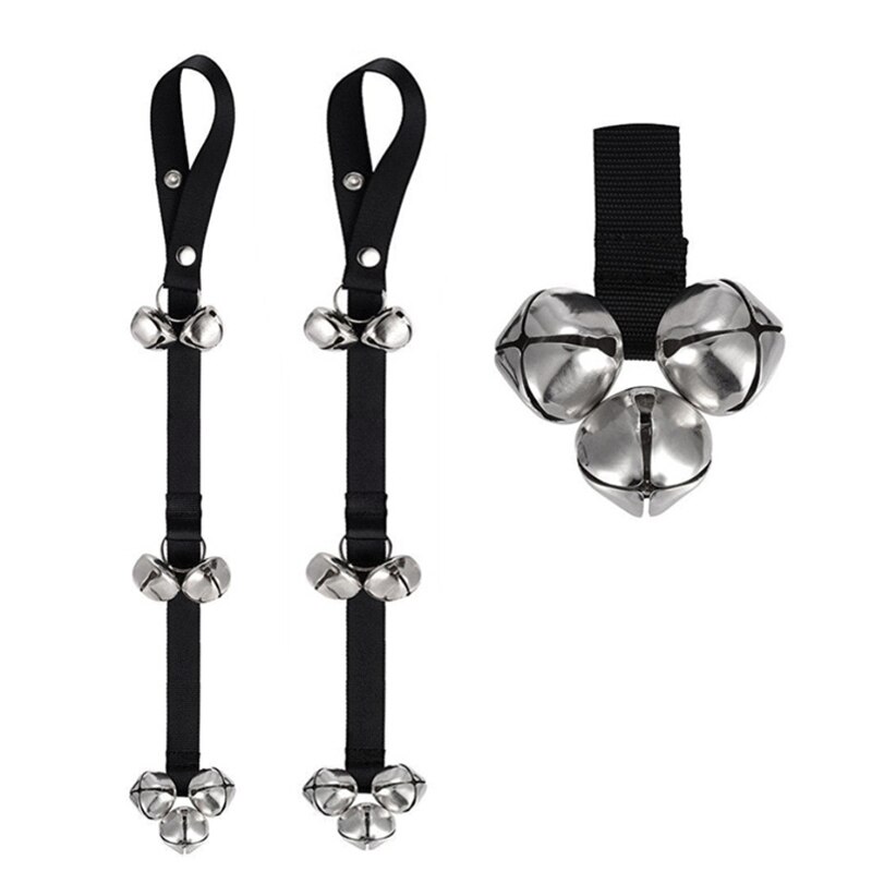 Sonnette pour animal domestique corde | Corde, plusieurs couleurs, réglable 6/7 cloches pour animal de compagnie, collier de chien, fournitures pour animal de compagnie, de noël, formation de chien, sonnette de sonnette