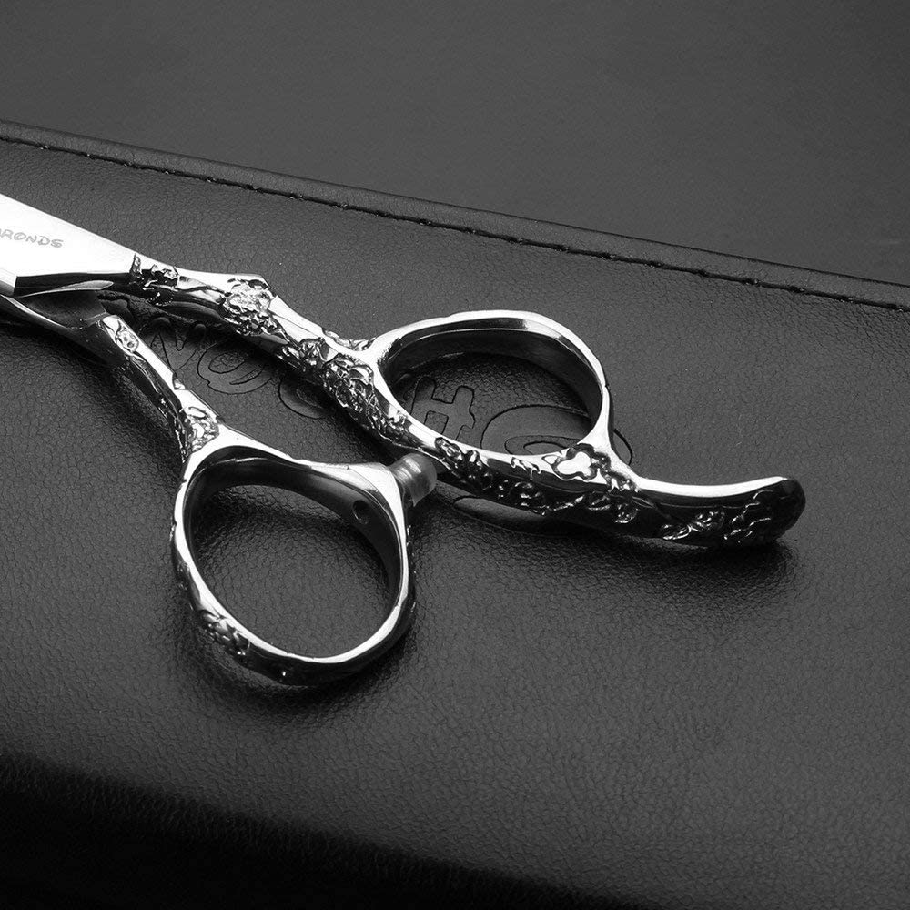 Tijeras profesionales de peluquería, de 7 pulgadas, para peluquería, corte plano