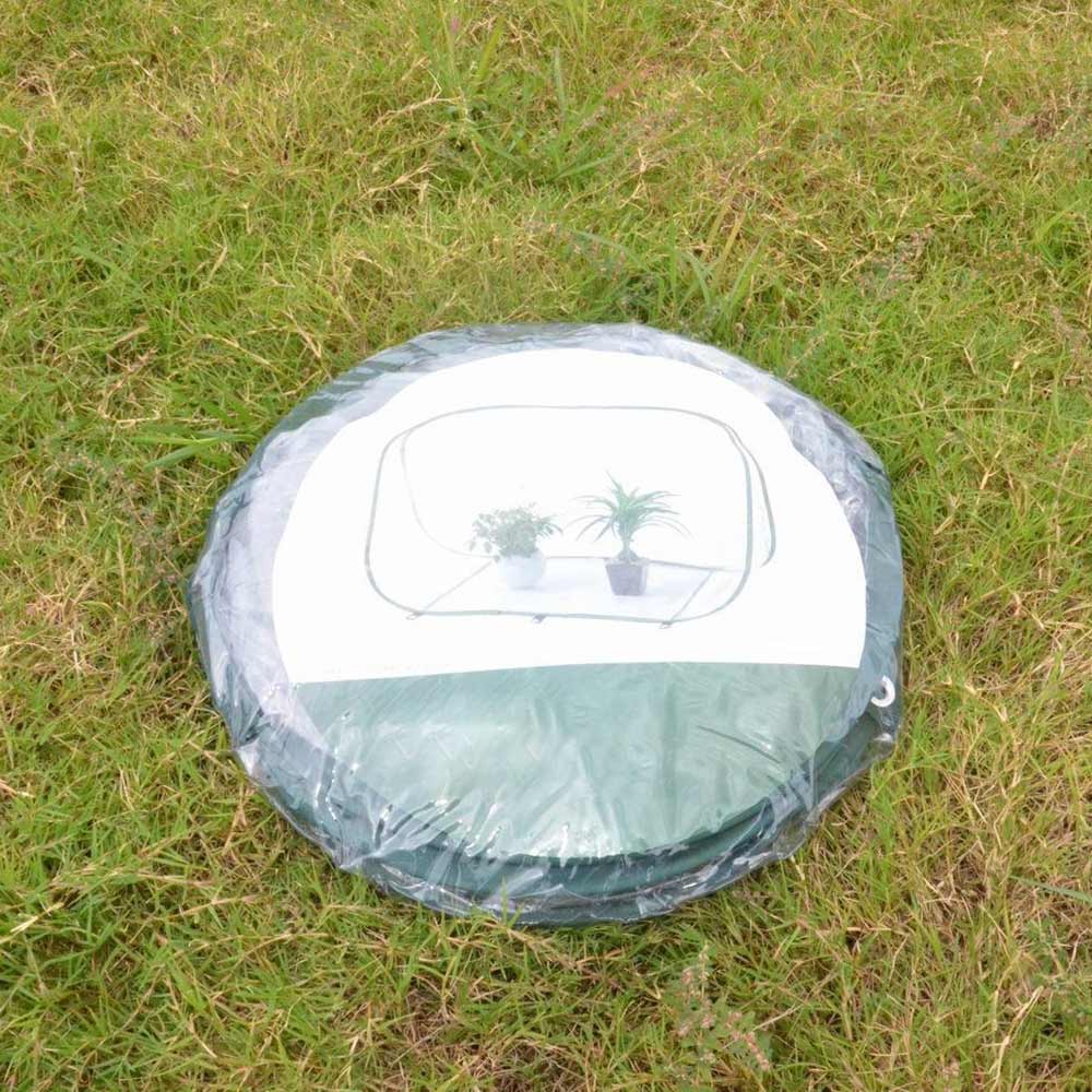 Hydrogarden Mini Greenhouse Tent Pop Up PVC Grow House Small Indoor Outdoor Garden Flower Pot Cover Patio Flower Gardening Tent