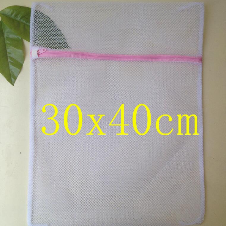 Verdikte Fijnmazige Waszak Kleding Beha Levert Ondergoed Mesh Mand Wasmand Dames 3 Maat S Polyester Mesh Zak: 30x40 cm