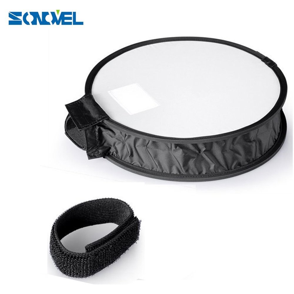 30cm Round White Balance Softbox Diffuser Flash unit for Nikon SB-910 SB-900 SB-800 SB-700 SB-600 SB-28 SB-26