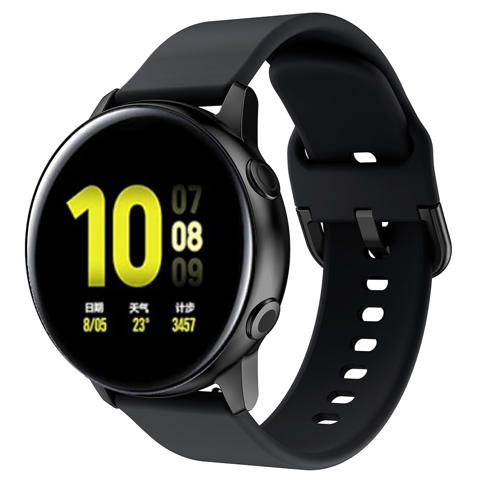 Replacement Silicone Strap Band For Samsung Galaxy Watch Active 2 40mm 44mm Active2 Wristband Sport bracelet 20mm watchband