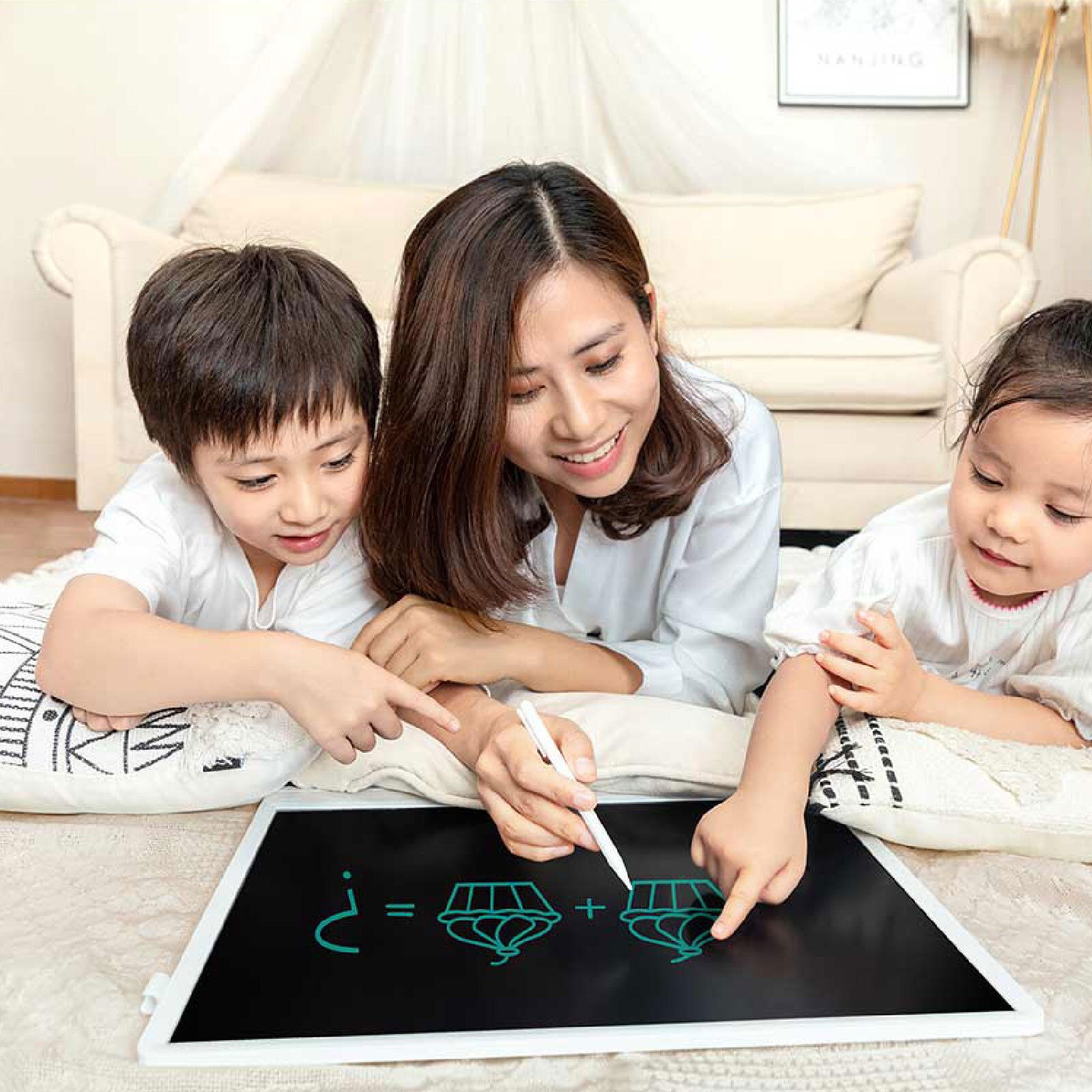 Mijia 20in Lcd Schrijven Tablet Tekening Graffiti Board Elektronische Notebook Voor Studenten Volwassenen Home School Office